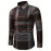 Mens Semi-formal Non Stretch Long Sleeve Turndown Collar Shirt, Male Clothes For Spring And Summer