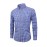 Men's Stylish Checkered Pattern Long Sleeve Shirt - Casual and Breathable for City Walks and Outdoor Activities
