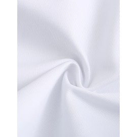 Long Sleeves Button Boat Neck Work Overalls For Hotel Restaurant Kitchen Baking, Chef Work Clothes, Men's Clothing