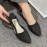 Women's Solid Color Wedge Heeled Shoes, Casual Point Toe Ankle Strap Shoes, Comfortable Slip On Shoes