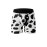 1pc Men's Cow Print Breathable Comfy Stretchy Boxer Briefs - Quick Drying Sports Trunks