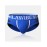 Big Pouch Patchwork Underwear Spell Color Butt Lifting Cotton Boxer Brief for Men
